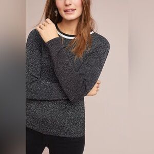 MOTH by Anthropologie | Valeria Shine Top Size Small